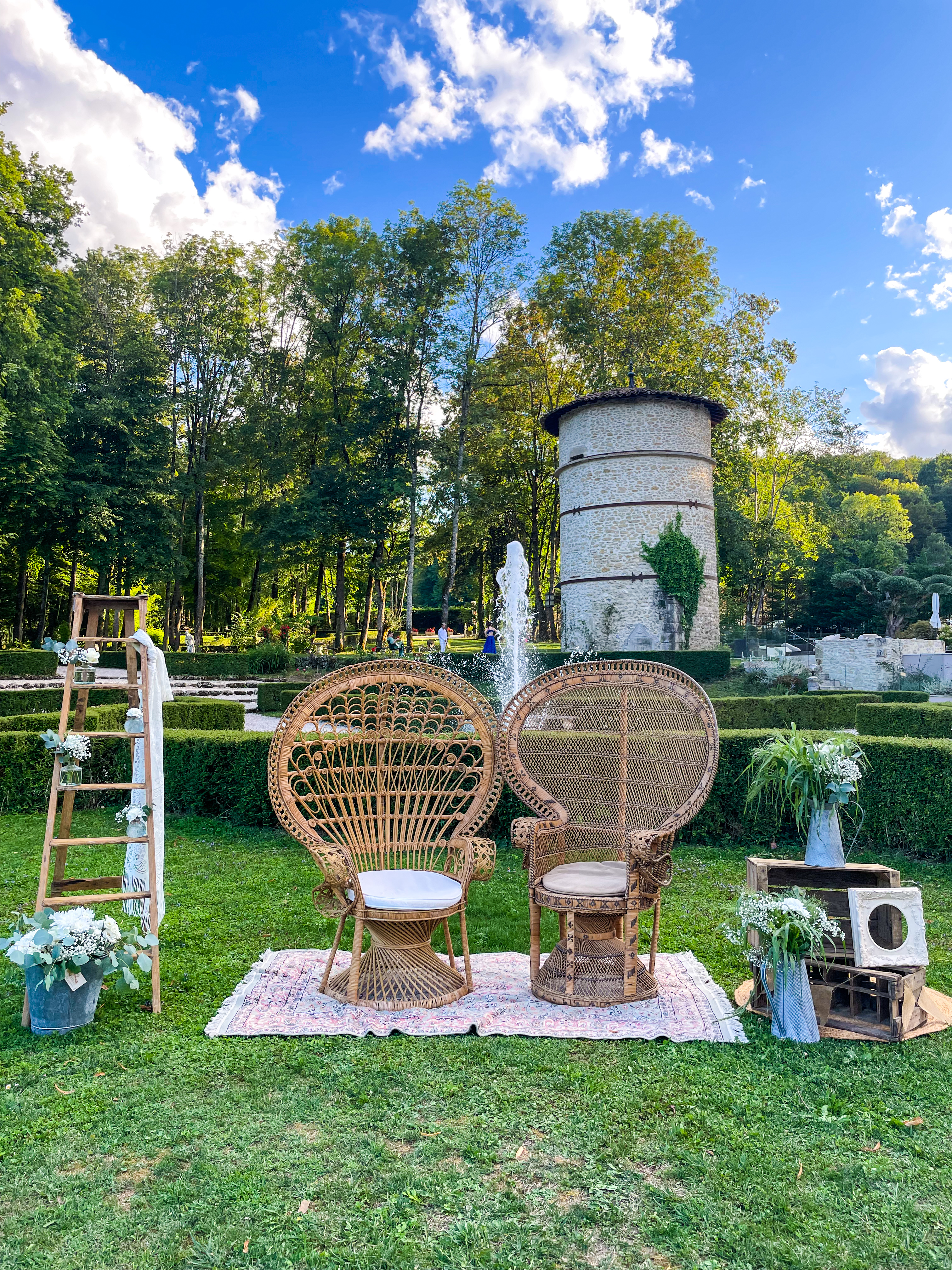 Décoration mariage organisé par OSEZ Agence, wedding planner Drôme